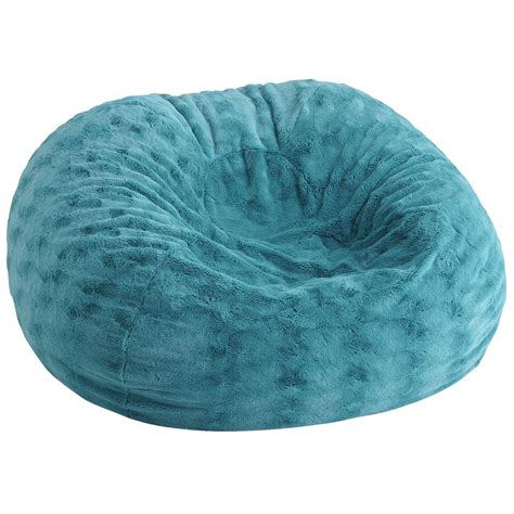 bean bag chair teal|teal fuzzy bean bag chair.